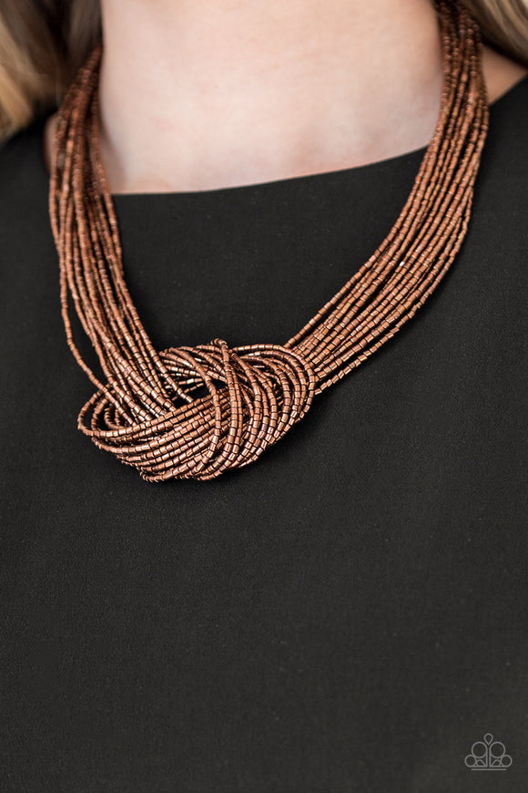 Knotted Knockout- Copper